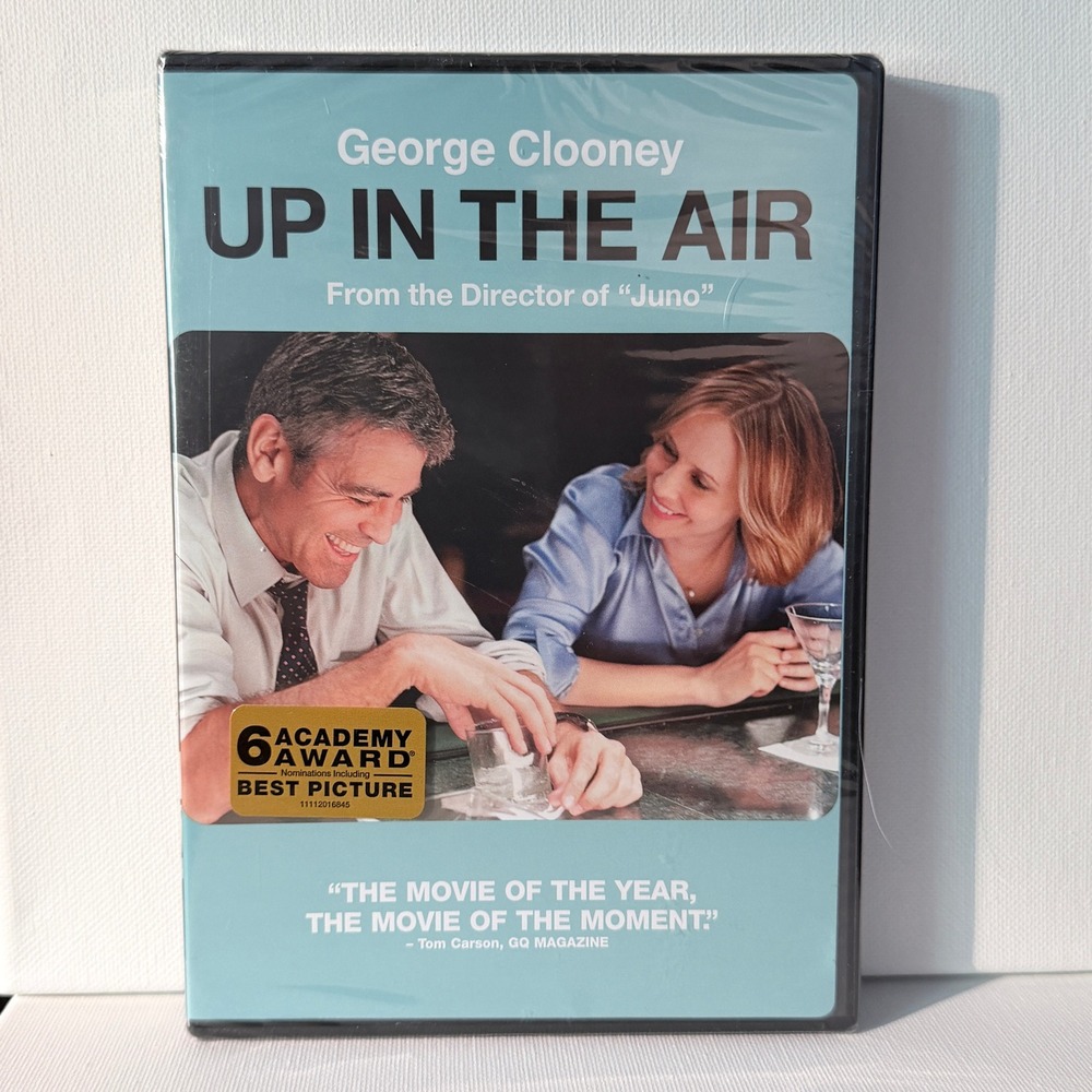 NEW Up In The Air DVD George Clooney Vera Farmiga Widescreen 2009 Sealed Movie